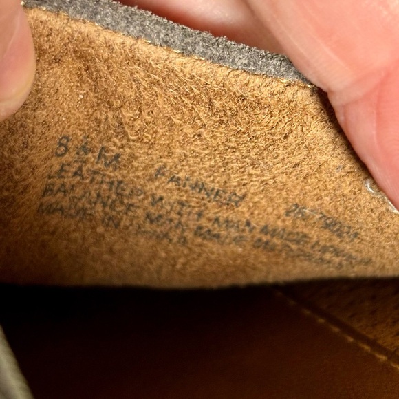 Natural Soul by Naturalizer Fanner Mules-Gray-Leather Suede-Women Size 8.5 - Picture 9 of 10